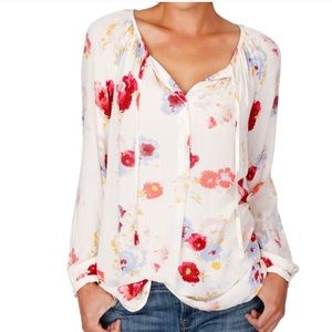 Lucky Brand Floral Blouse